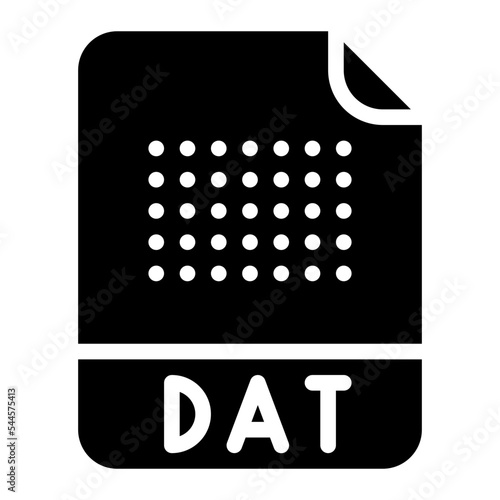 dat file format extension icon