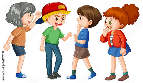 A boy abused by other children