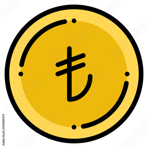 turkish dollar currency icon