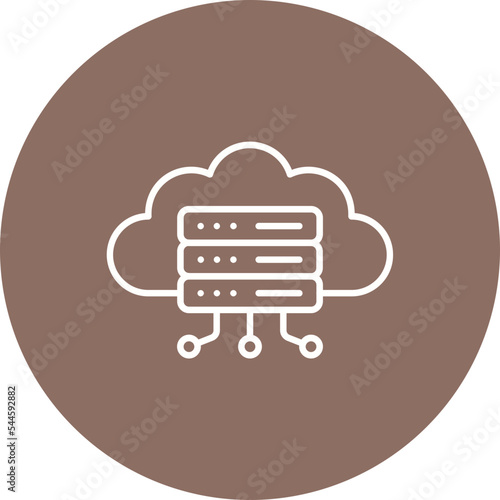 Cloud Server Icon