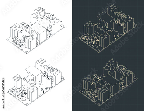 Power supply module blueprints