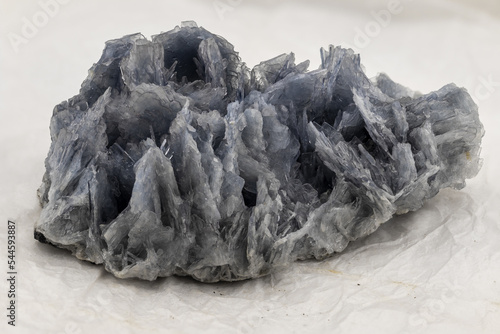 Baryte, barium sulfate. Barium mineral belonging to the celestine group