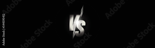 vector illustration for versus vs sign for sports competition championship matches