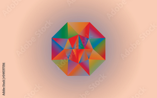 gems gradient shapes brilliant isolated gradient