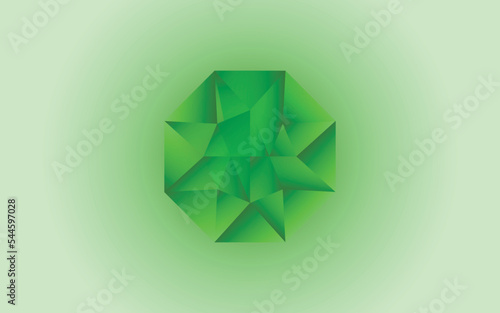 gems gradient shapes brilliant isolated gradient