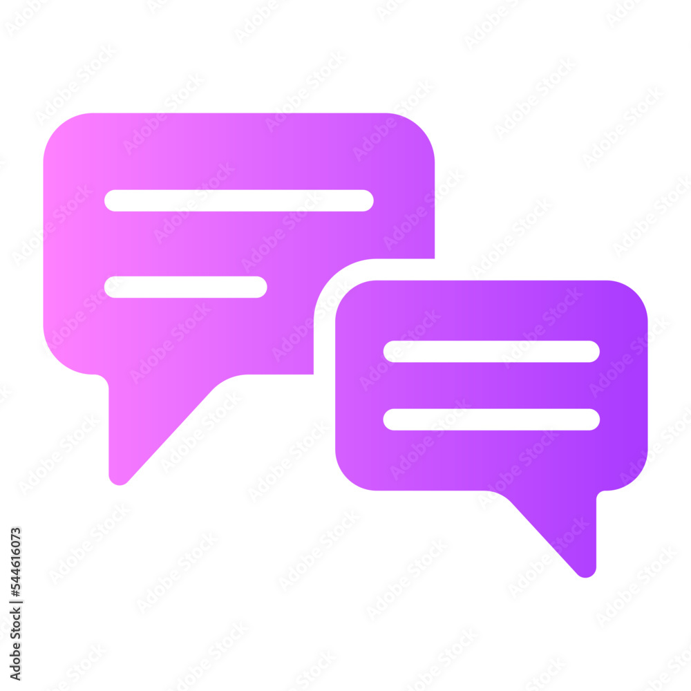 communications gradient icon communications gradient icon