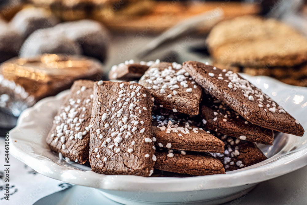 Delicious organic, healthy pastries made in Serbian bakery. Selective focus. Delicious organic, healthy pastries made in Serbian bakery. Selective focus.