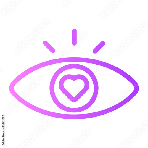 eye gradient icon