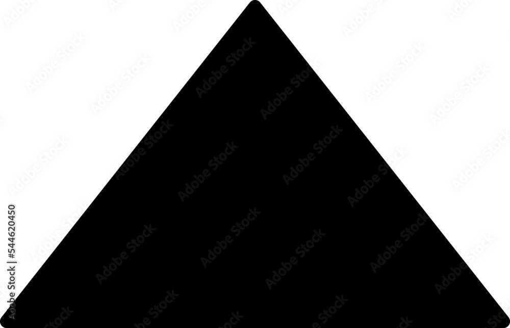 triangle vector design illustration isolated on white background triangle vector design illustration isolated on white background