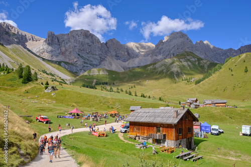 View of Fuciade Valley in the Dolomites © Matteo