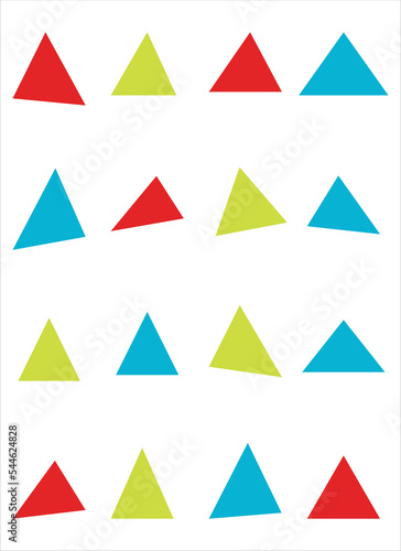 Free Download triangle vector design illustration isolated on white background
 - GFXLoad