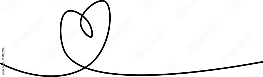heart line vector design illustration isolated on transparent background heart line vector design illustration isolated on transparent background