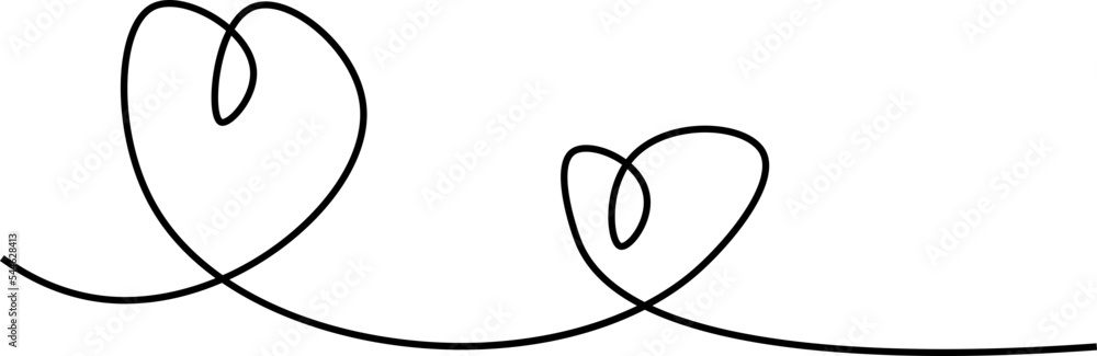 heart line vector design illustration isolated on transparent background heart line vector design illustration isolated on transparent background