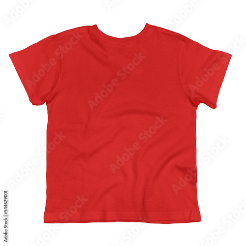 With this Front View Amazing Toddler T Shirt Mockup In Fusion Red Color, promote your brand logo and design.
