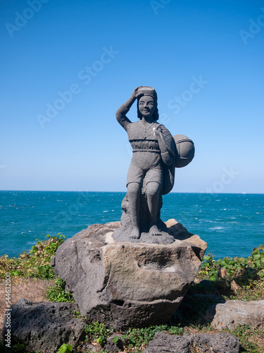 An island of rock, wind, and women
