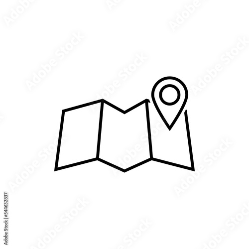 Geolocation map icon