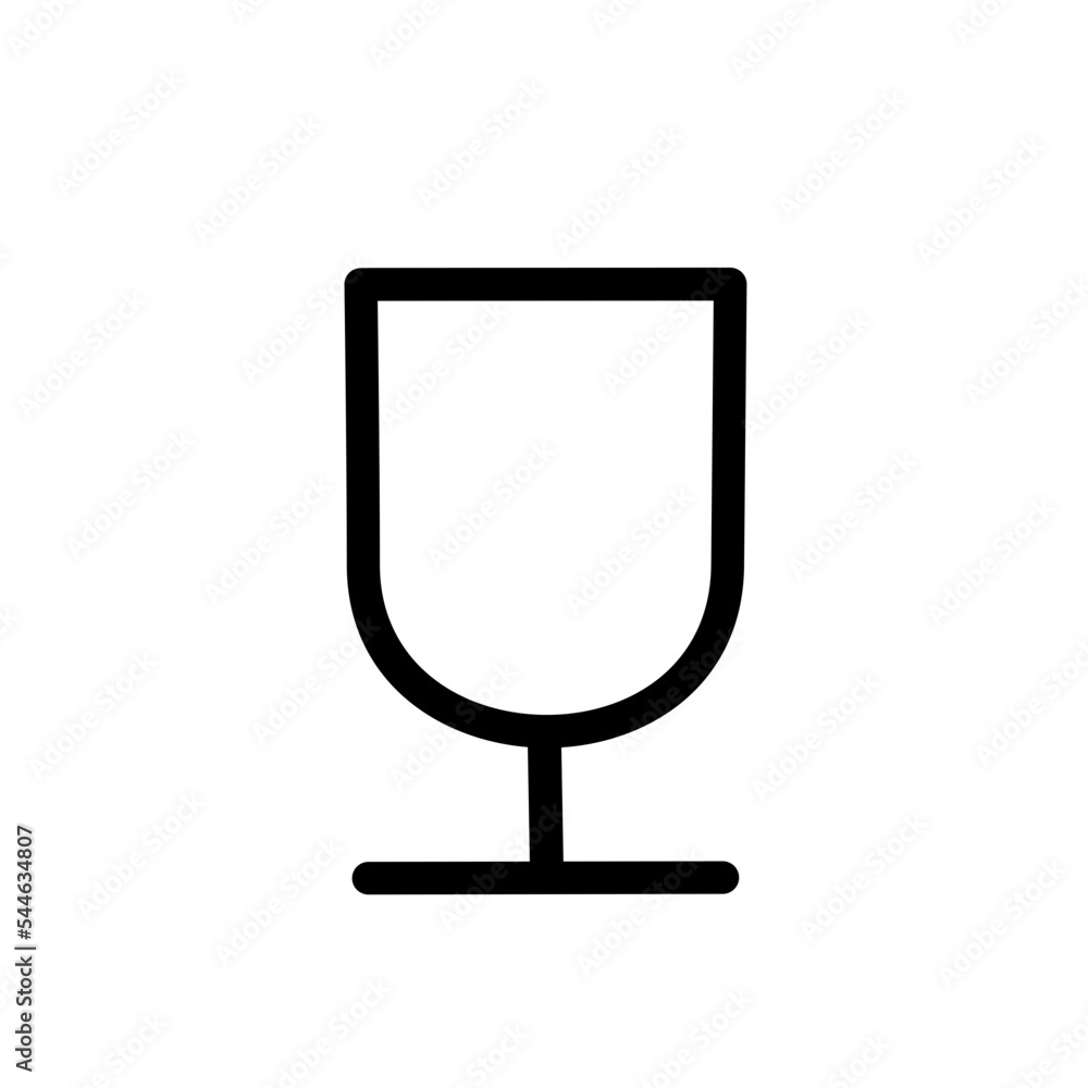 Glass icon, Drink glassware icon, Glassware Icon set, Glassware element Glass icon, Drink glassware icon, Glassware Icon set, Glassware element