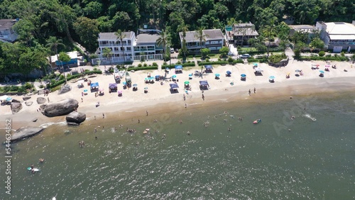 Matinhos - Paraná PR, Brazil. Aerial View Caiobá Beach