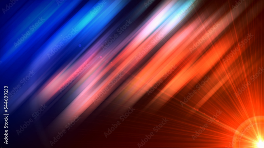 Abstract Dark Blue And Brown Shiny Blurry Slanted Light Streaks With Optical Lens Flare Light Burst Background Abstract Dark Blue And Brown Shiny Blurry Slanted Light Streaks With Optical Lens Flare Light Burst Background