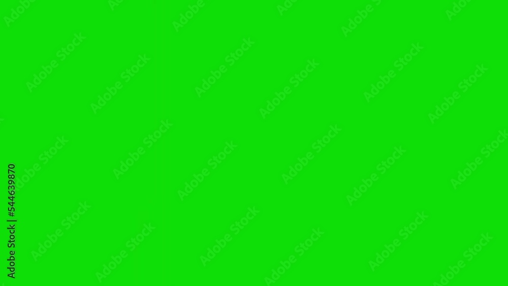 Lightning Strike on Green Screen Lightning Strike on Green Screen
