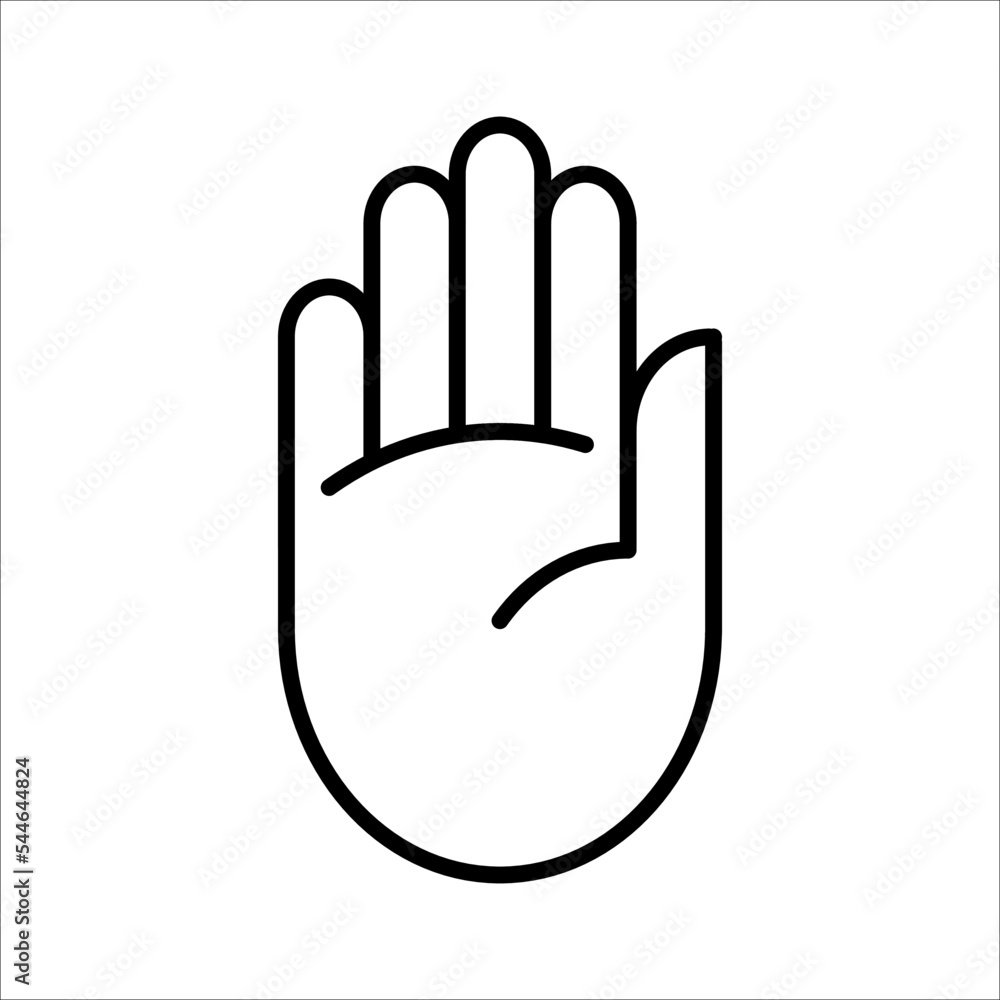 Fototapeta premium hand icon