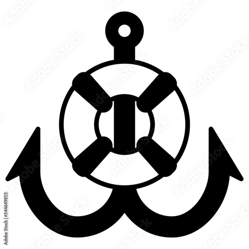 sailor fishhook anchor