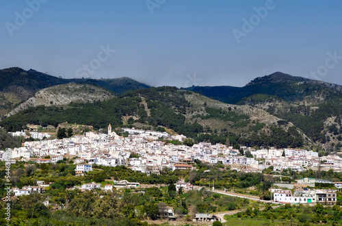 Casarabonela village in Malaga photo