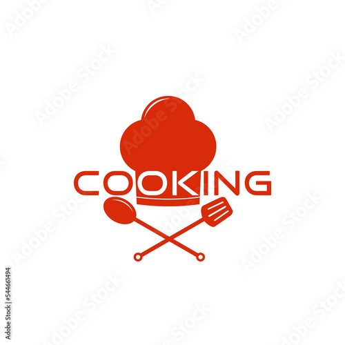 Cooking logo. Cookery logo. Restaurant icon isolated on white background