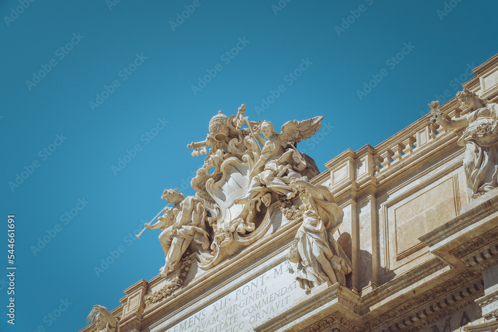 Trevi Foutain at Daylight - Rome Italy Trevi Foutain at Daylight - Rome Italy