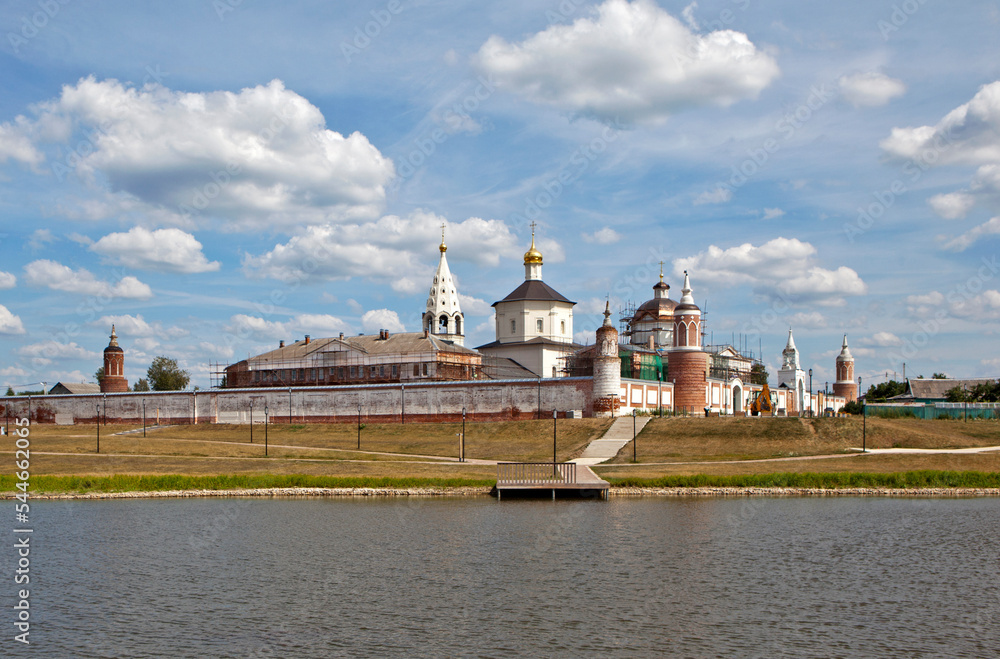 Bogoroditse-Rozhdestvensky Bobrenev Monastery. The village of Staroe Bobrenevo, Kolomna district, Moscow region. Russia Bogoroditse-Rozhdestvensky Bobrenev Monastery. The village of Staroe Bobrenevo, Kolomna district, Moscow region. Russia