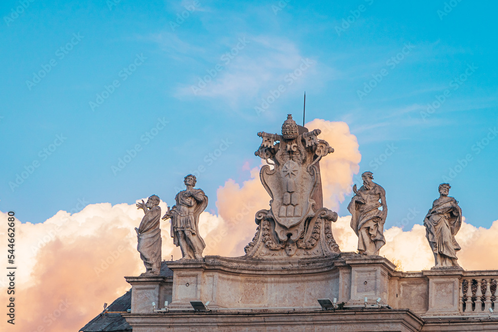 Obraz premium Vatican Saints - Saint Peter's Square - Rome Italy