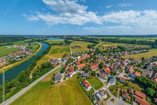 Ausblick auf die Region Illerwinkel bei Illerbeuren photo