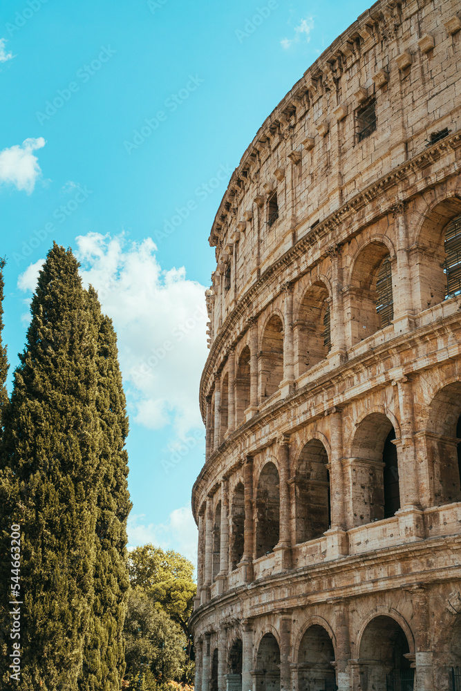 Rome Colosseum Italy - Sunny Day