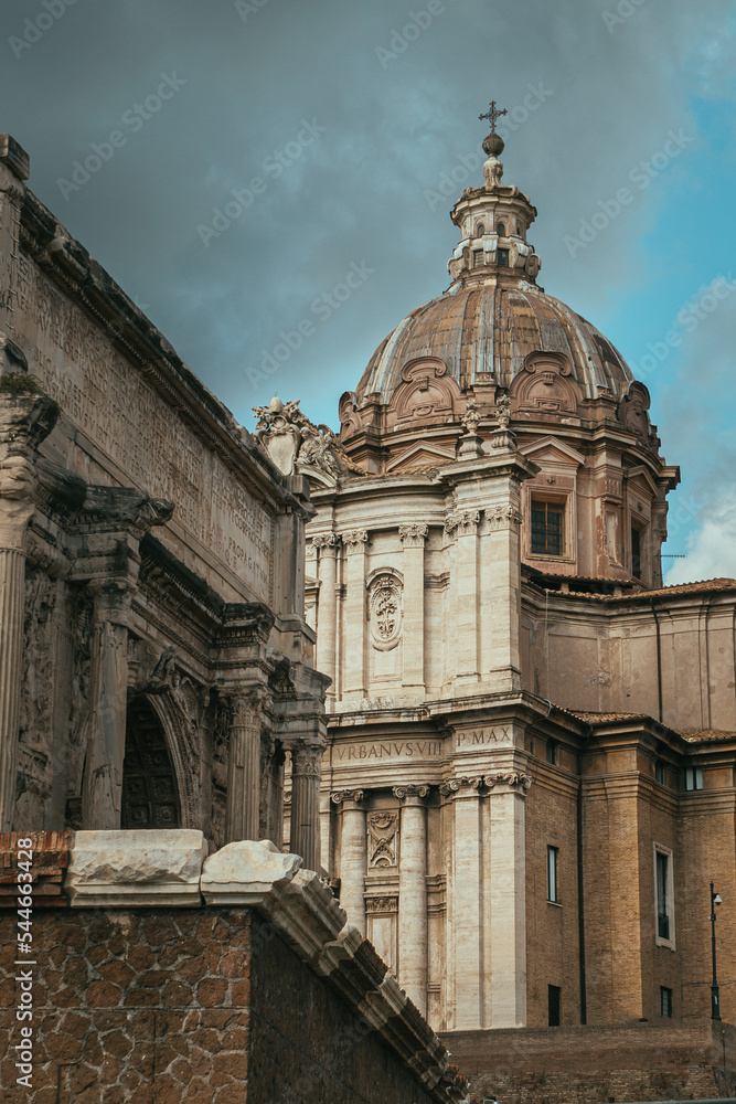 Chiesa dei Santi Luca e Martina - Sunset Church Rome