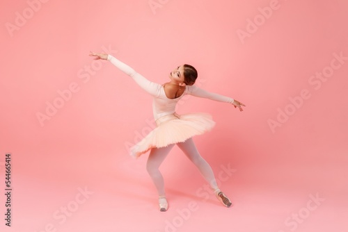 Female ballet dancer in studio © Kuz Production