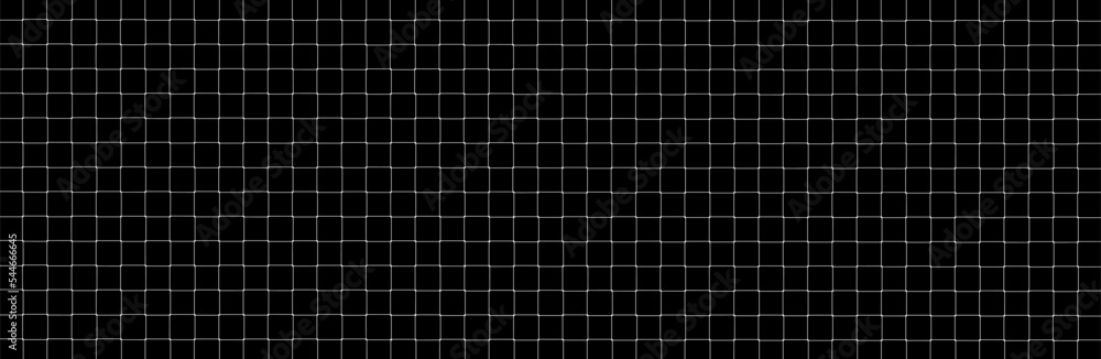 Net texture pattern on black background. Net texture pattern for backdrop and wallpaper. Realistic net pattern with black squares. Geometric background, vector illustration Net texture pattern on black background. Net texture pattern for backdrop and wallpaper. Realistic net pattern with black squares. Geometric background, vector illustration