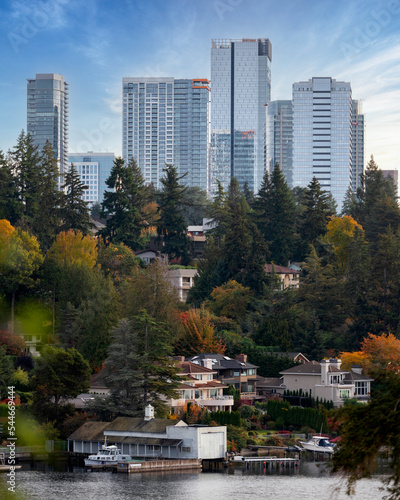Bellevue Washington City Skyline photo