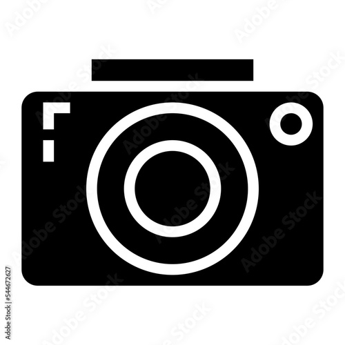 Camera glyph icon style