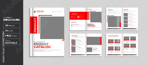 Corporate catalog brochure  profile template annual report cover layout, minimal business brochure a4 page template design