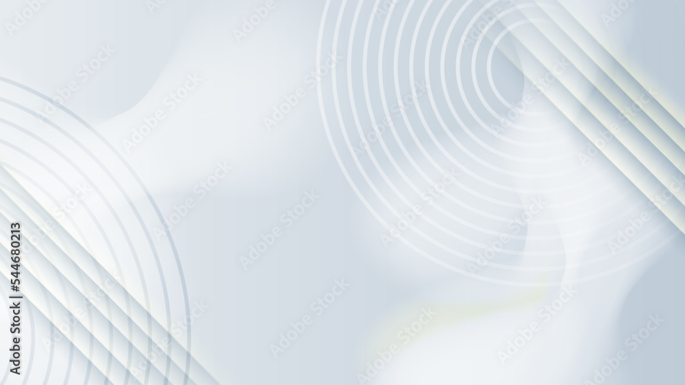 Fototapeta premium White abstract on gray background
