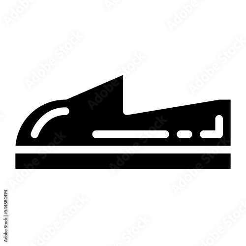 loafer glyph icon style