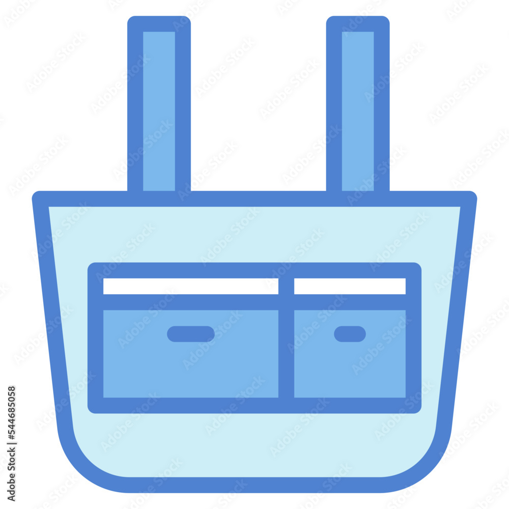 handbag two tone icon style handbag two tone icon style