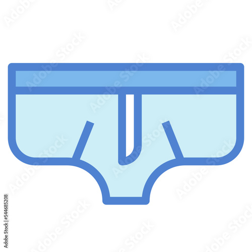 underpants two tone icon style