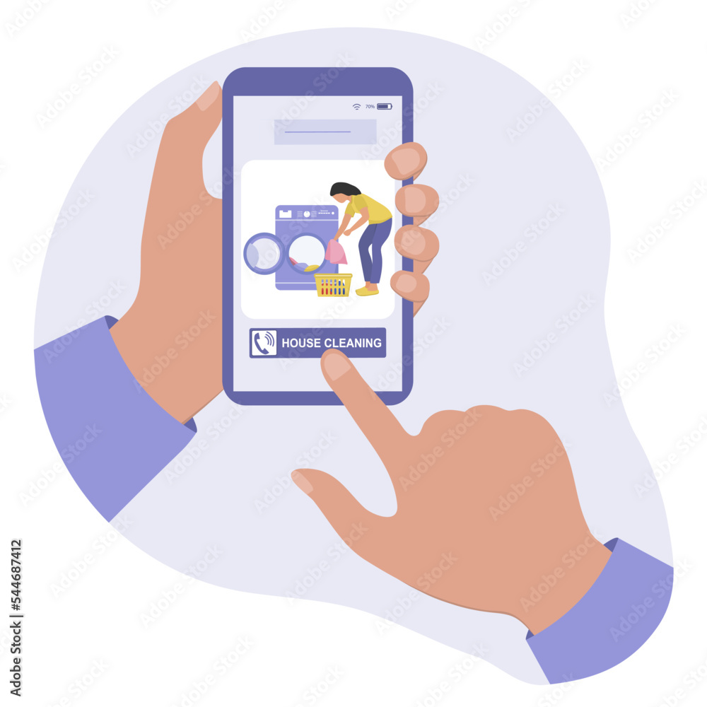 Make order Cleaning service Household Cell phone Make order Cleaning service Household Cell phone