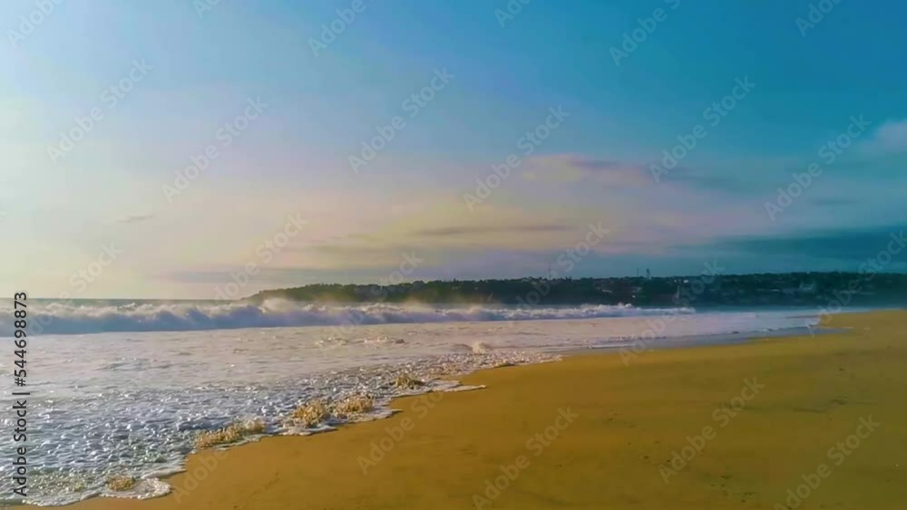 Extremely huge big surfer waves at beach Puerto Escondido Mexico. Extremely huge big surfer waves at beach Puerto Escondido Mexico.