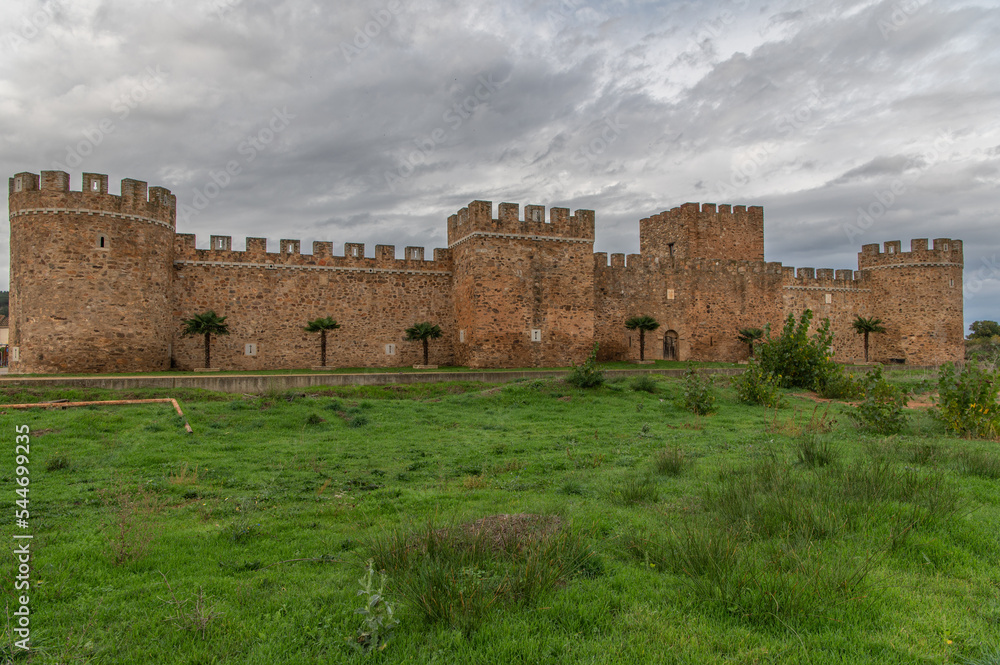 Castle palace in Alija del Infantado in the province of León, Castilla y León, Spain