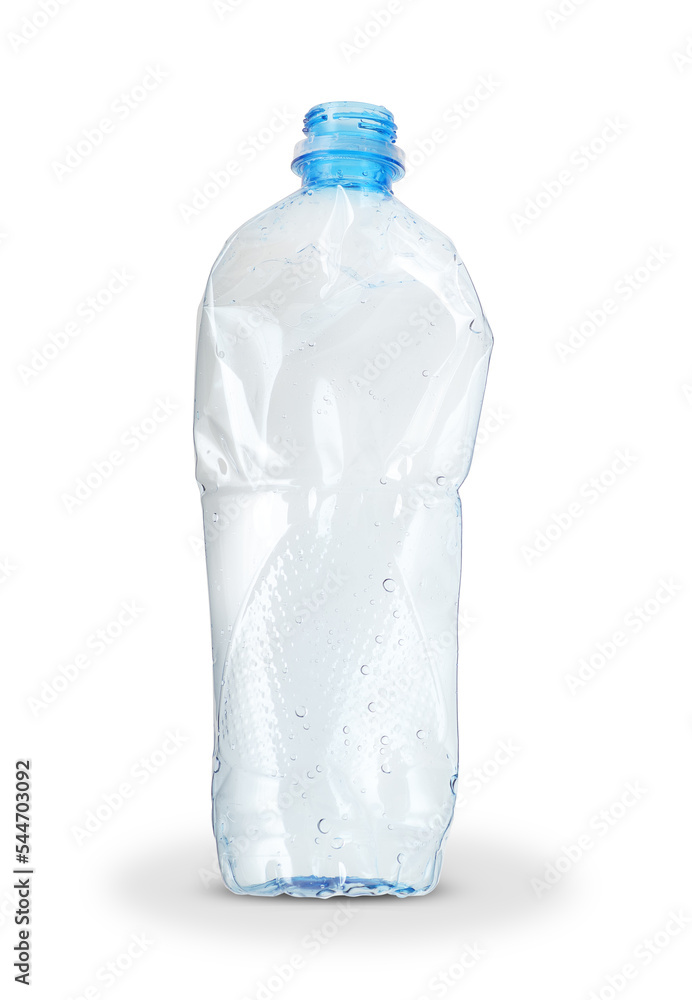 Fototapeta premium empty plastic bottle of mineral water