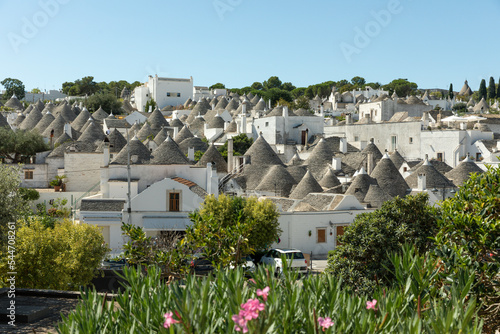 Alberobello in Apulien, Süditalien