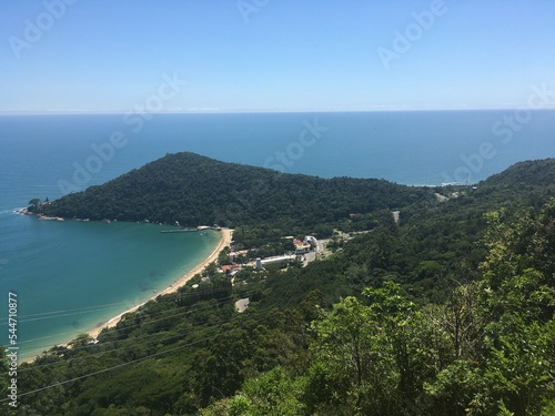 view of the sea and mountains