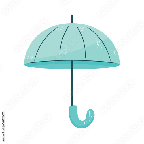 blue umbrella accessory